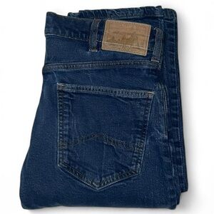 Patagonia Organic Cotton Straight Fit Dark Wash Men’s Blue Jeans Size 32W 28L